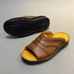 صندل چرم مردانه کایا - تصویر 6