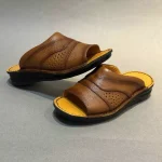 صندل چرم مردانه کایا